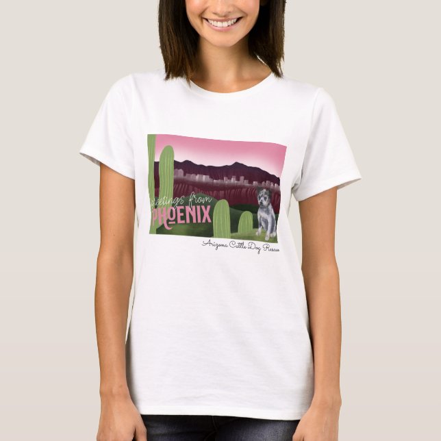 Arizona Cattle Dog Rescue - Phoenix T-Shirt (Front)