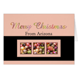 Arizona  Christmas Card, state specific