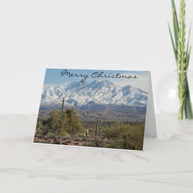 Arizona Christmas Holiday Card (Front)