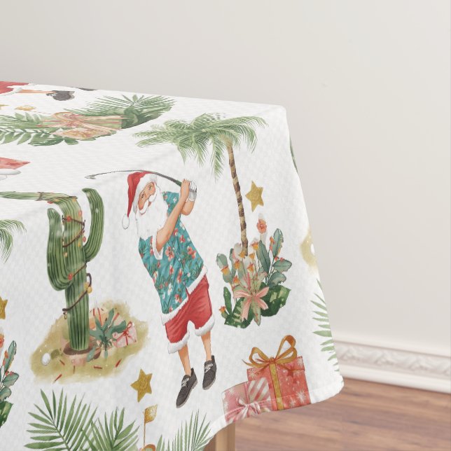Arizona Christmas themed Tablecloth (In Situ)
