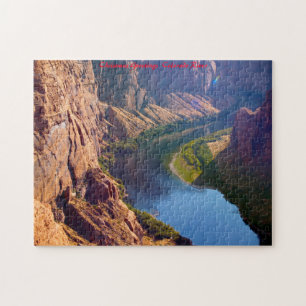 Arizona Colorado River.Christmas Greetings Jigsaw Puzzle
