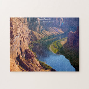 Arizona Colorado River. Vœux de Noël Puzzle 