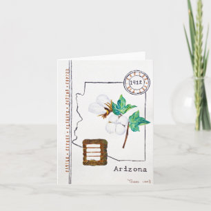 Arizona Cotton Card