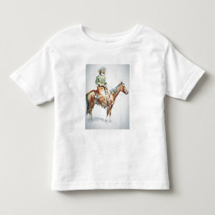 Arizona Cowboy, 1901 (crayon on paper) Toddler T-shirt