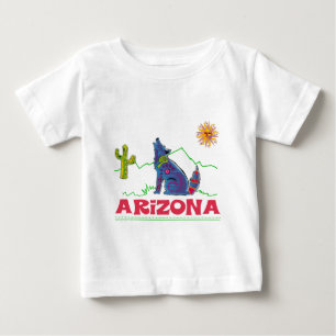 Arizona Coyote Howl Baby T-Shirt