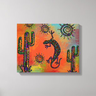 Arizona Desert Art Canvas Print