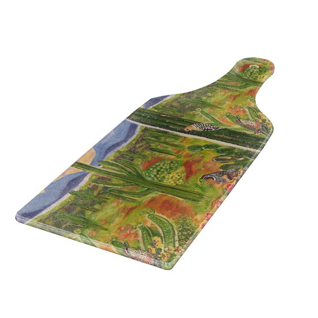 Arizona Desert Art Cutting Board (Corner)