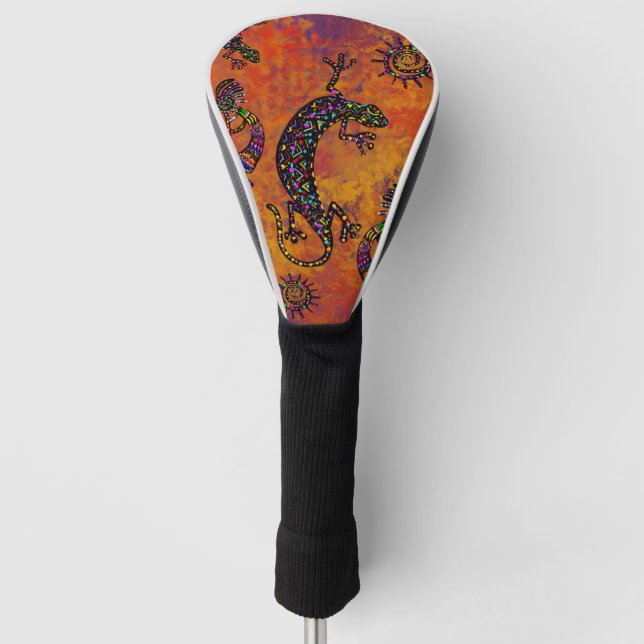 Arizona Desert Art Golf Head Cover (Front)