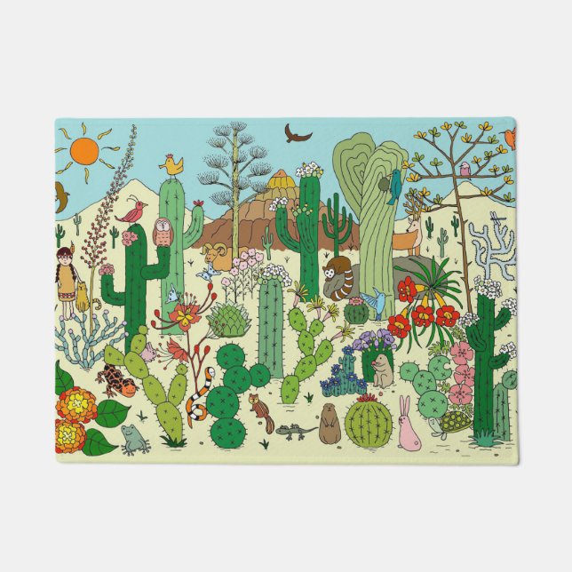 Arizona Desert Doormat (Front)