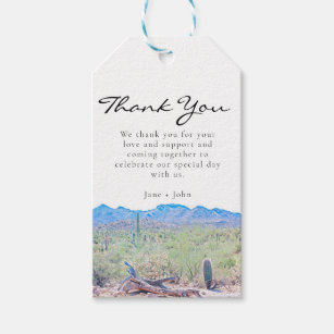 Arizona Desert Gift Tag
