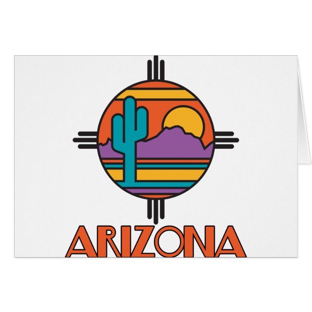 Arizona Desert Mandala (Devant horizontal)