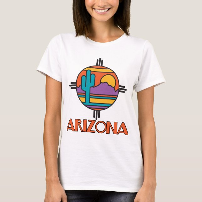 Arizona Desert Mandala T-Shirt (Front)