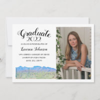 Arizona Desert Photo Graduation Announcement