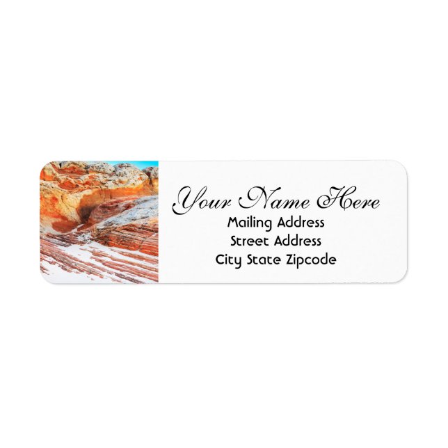 Arizona Desert Return Address (Front)