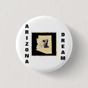 ARIZONA DREAM 1 INCH ROUND BUTTON