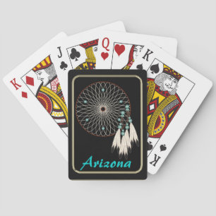 Arizona Dream Catcher Mandala  Playing Cards