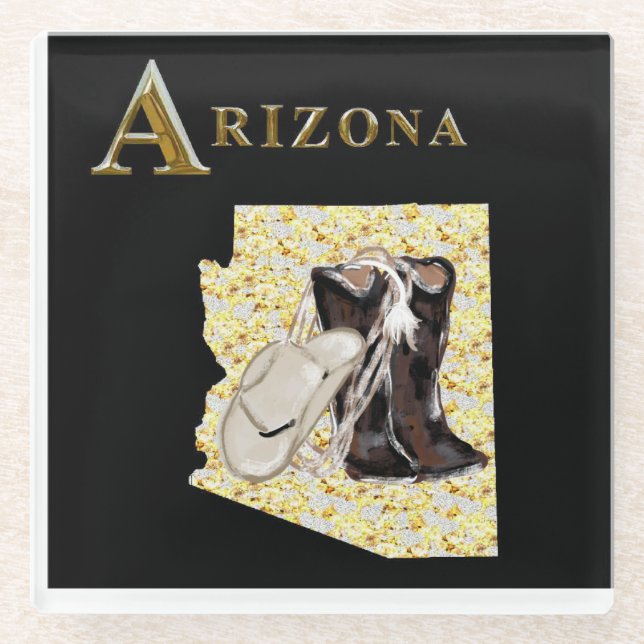 ARIZONA DREAM   GLASS COASTER (Front)