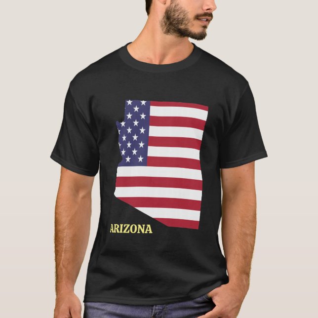 Arizona Family Reunion 🌟 USA FLAG  T-Shirt (Front)