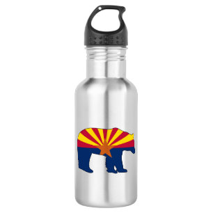 Arizona Flag Bear 532 Ml Water Bottle