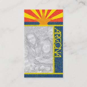 arizona flag business card