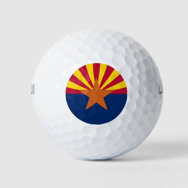 ARIZONA FLAG GOLF BALLS (Front)