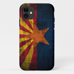 Arizona Flag Grunge iPhone 5 Barely There Case