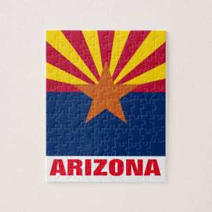 ARIZONA FLAG JIGSAW PUZZLE