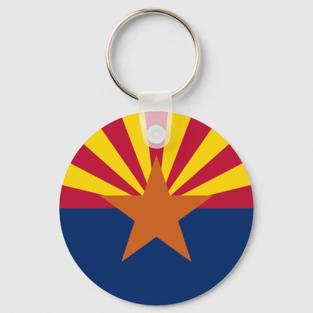 Arizona Flag Keychain (Front)