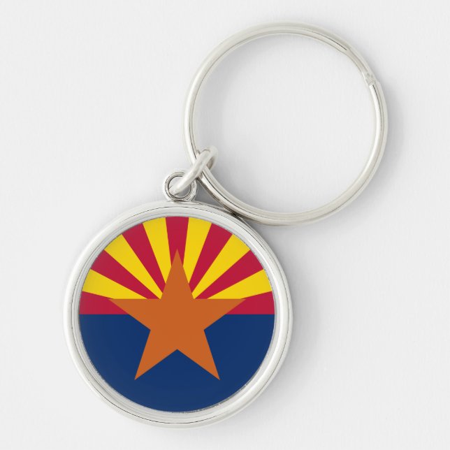 Arizona Flag Keychain (Front)