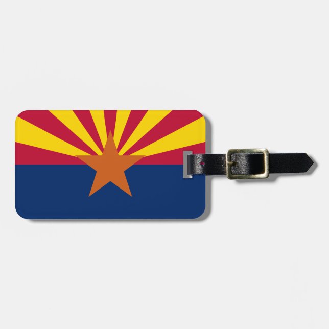 Arizona Flag - Luggage Tag (Front Horizontal)