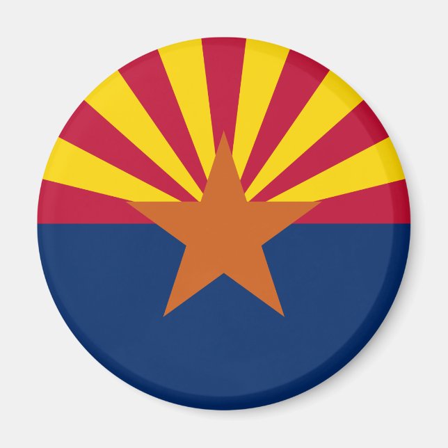Arizona Flag Magnet (Front)