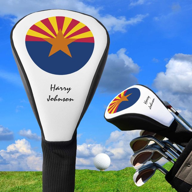 Arizona Flag & Monogrammed Golf Clubs Covers USA (Creator Uploaded)