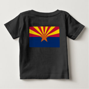 Arizona Flag: Setting Star Sun, The Copper State Baby T-Shirt