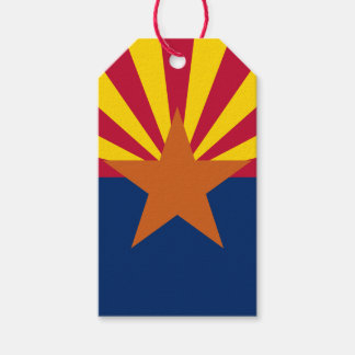 Arizona Flag: Setting Star Sun, The Copper State Gift Tags