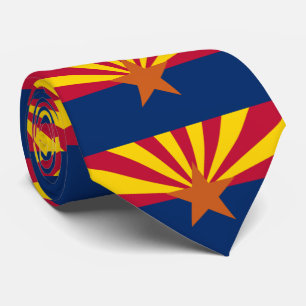 Arizona Flag Tie