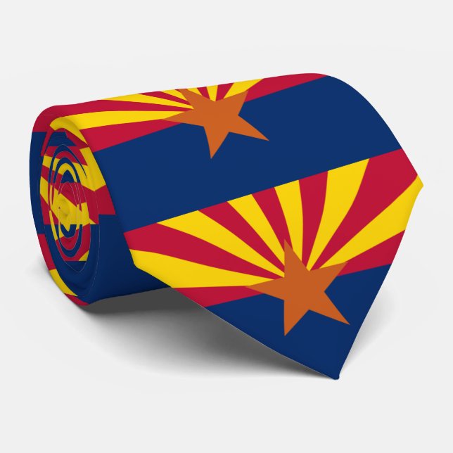 Arizona Flag Tie (Rolled)