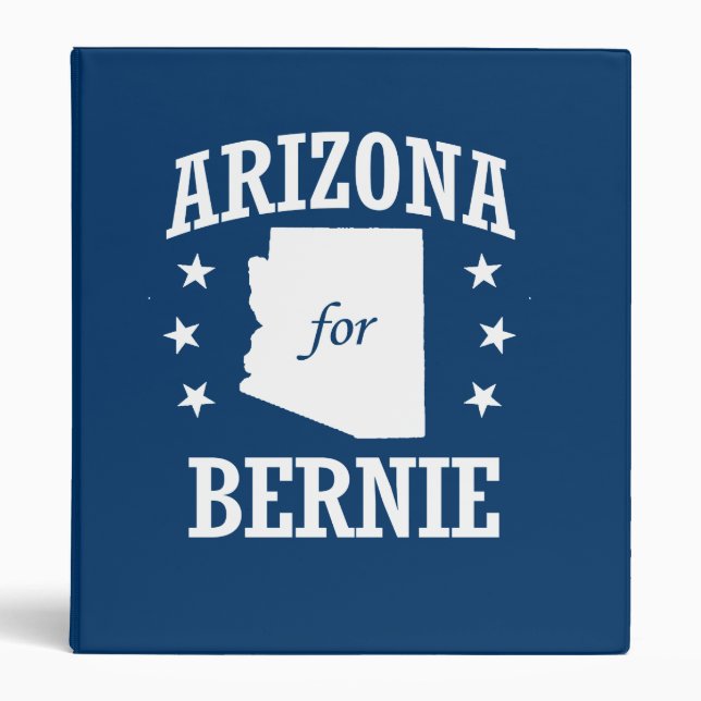 ARIZONA FOR BERNIE SANDERS BINDER (Front)