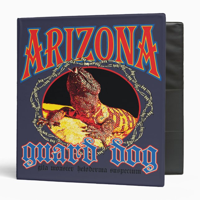 Arizona Gila Monster Binder (Front/Inside)