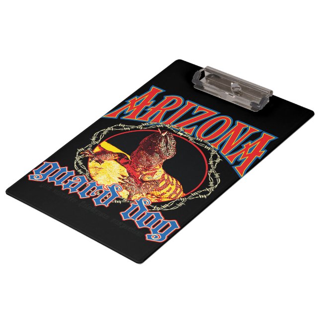 Arizona Gila Monster Clipboard (Angled)