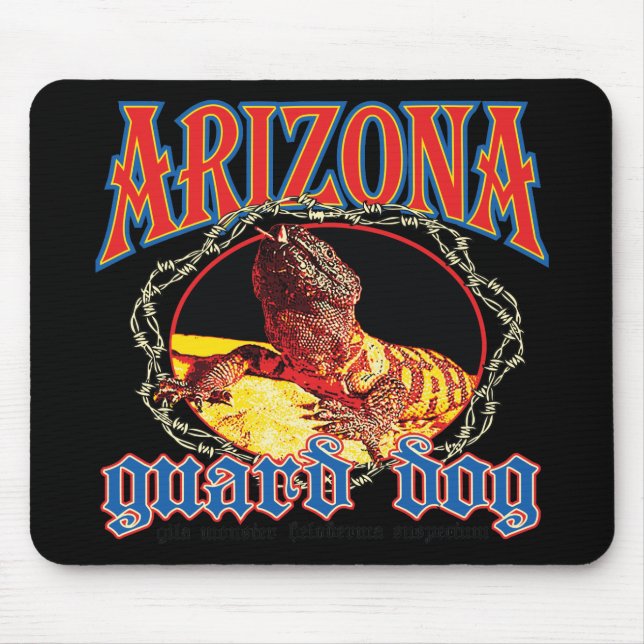 Arizona Gila Monster Mouse Pad (Front)