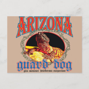 Arizona Gila Monster Postcard