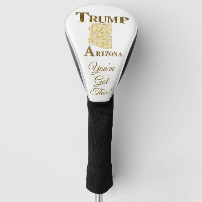 ARIZONA  GOLF HEAD COVER (Front)