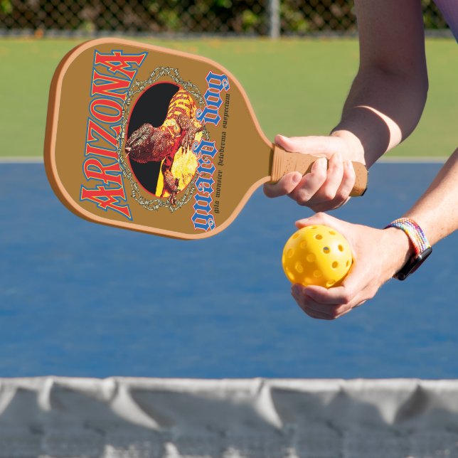 Arizona Guard Dog Lizard Pickleball Paddle (Insitu)