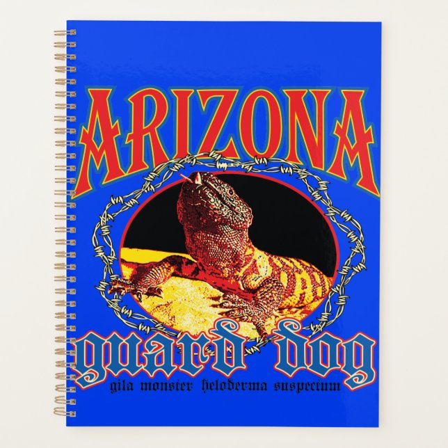 Arizona Guard Dog Lizard Planner (Front)