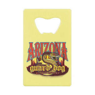 Arizona Guard Dog Snake Credit Card Bottle Opener
