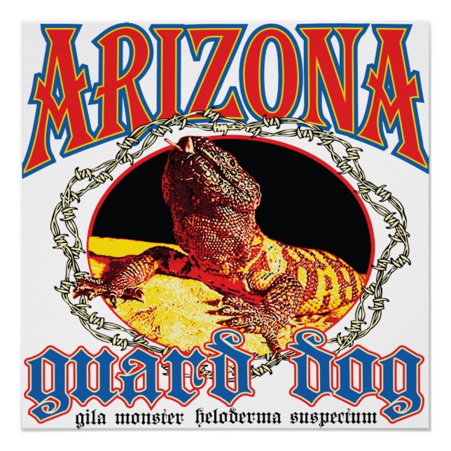 Arizona Guard Dog Snake Poster (Front)