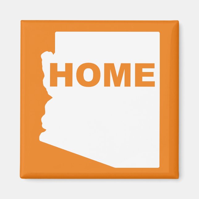 Arizona Home Away From State Fridge Magnet (Front)