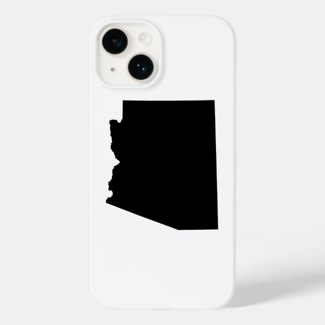 Arizona in Black Case-Mate iPhone Case (Back)