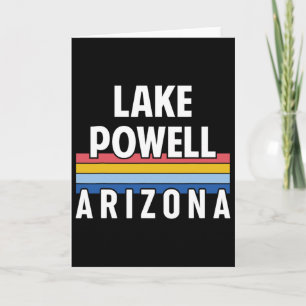 Arizona Lake Powell Vacation Souvenir Gift Card