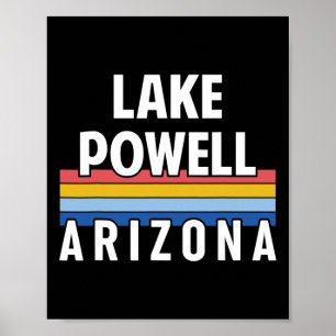 Arizona Lake Powell Vacation Souvenir Gift Poster